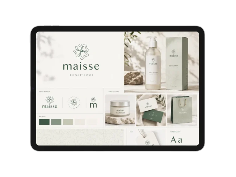Visual identity mockup